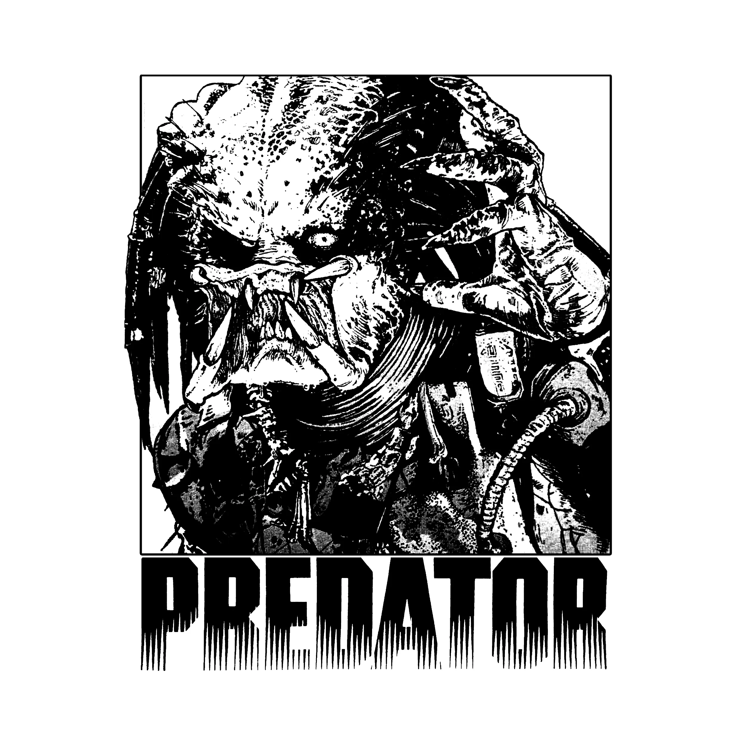 Predator Film 1987 Slim Fit Tee