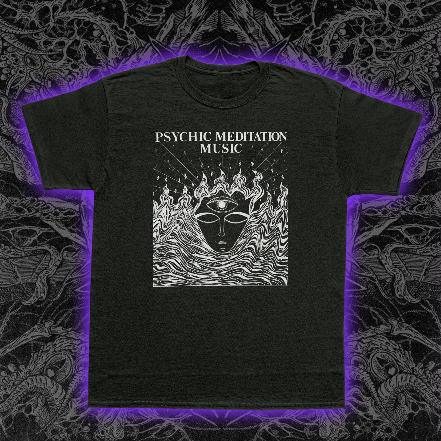 Psychic Meditation Slim Fit Tee