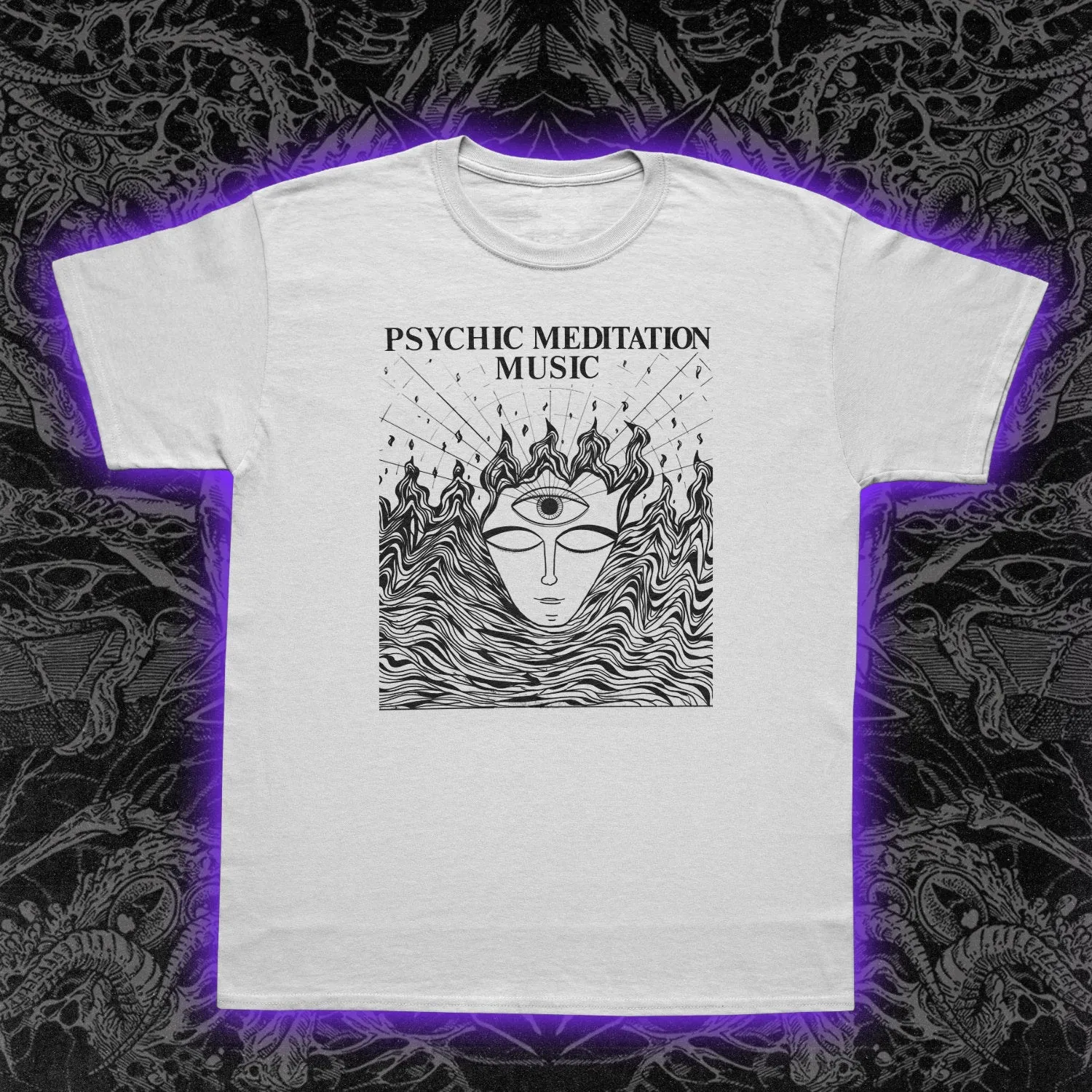 Psychic Meditation Slim Fit Tee