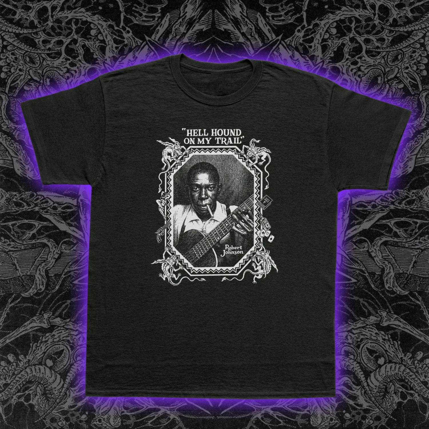 Robert Johnson Hell Hound Slim Fit Tee