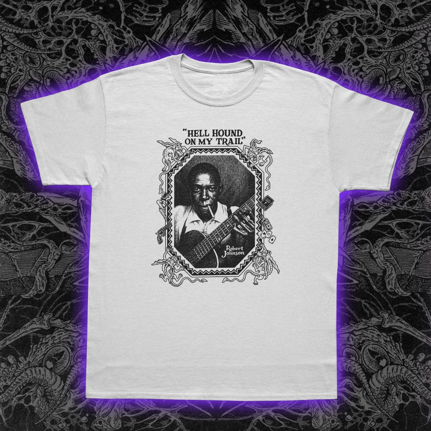 Robert Johnson Hell Hound Slim Fit Tee