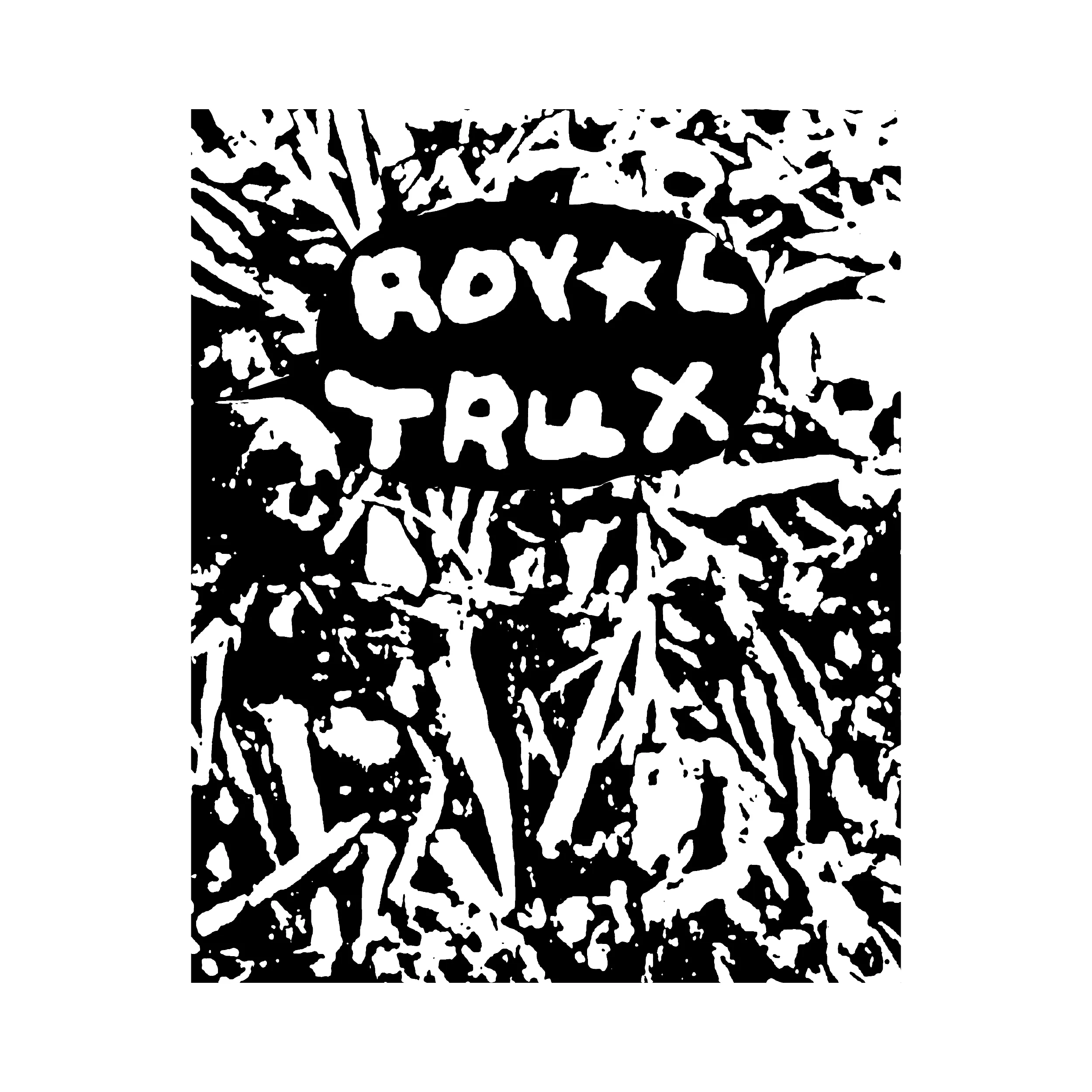 Royal Trux Bones Slim Fit Tee