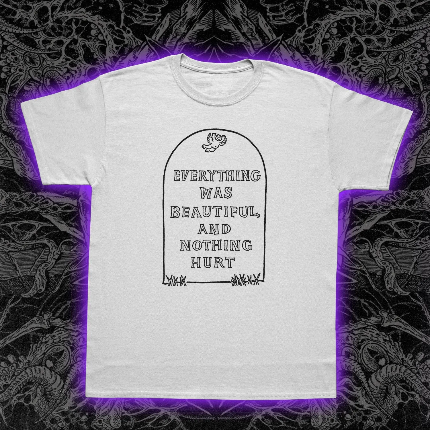 Slaughterhouse Five Everything Was Beautiful Grave Slim Fit Tee