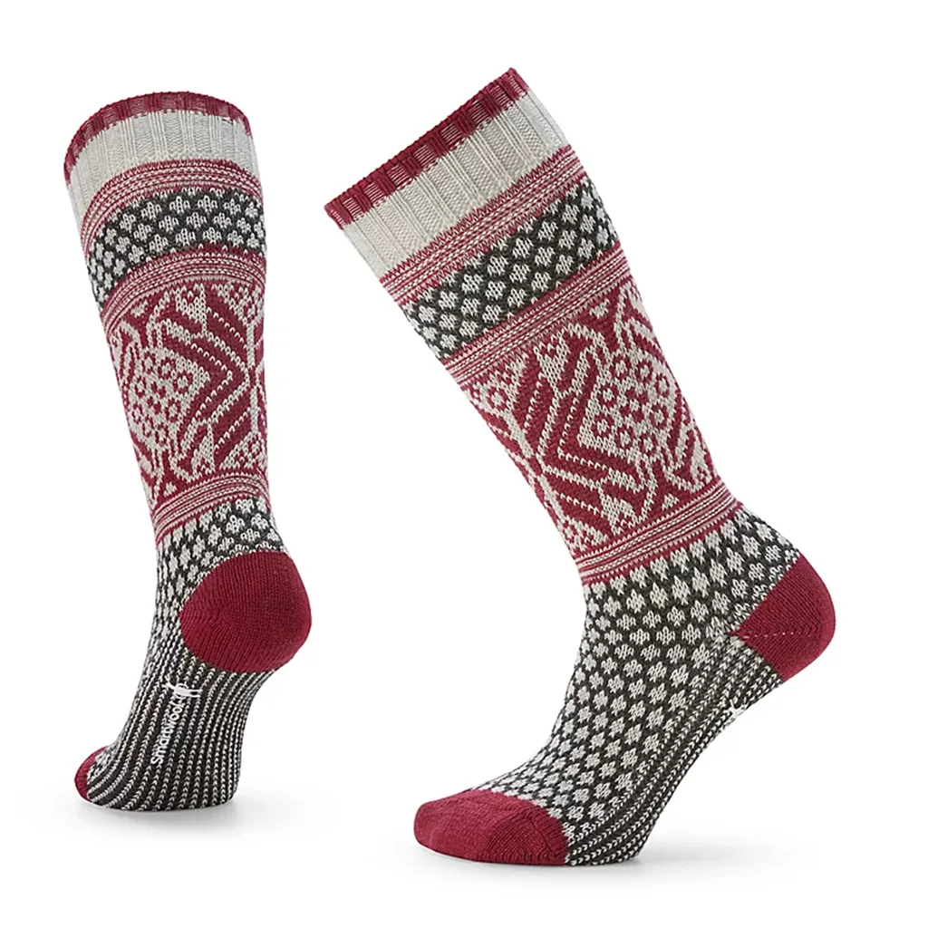 Smartwool Everyday Popcorn Snowflake Pattern Crew Socks - Full Cushion