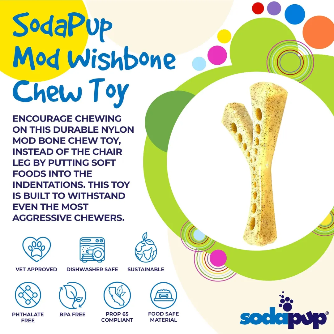 SodaPup Wishbone Ultra Durable Chew