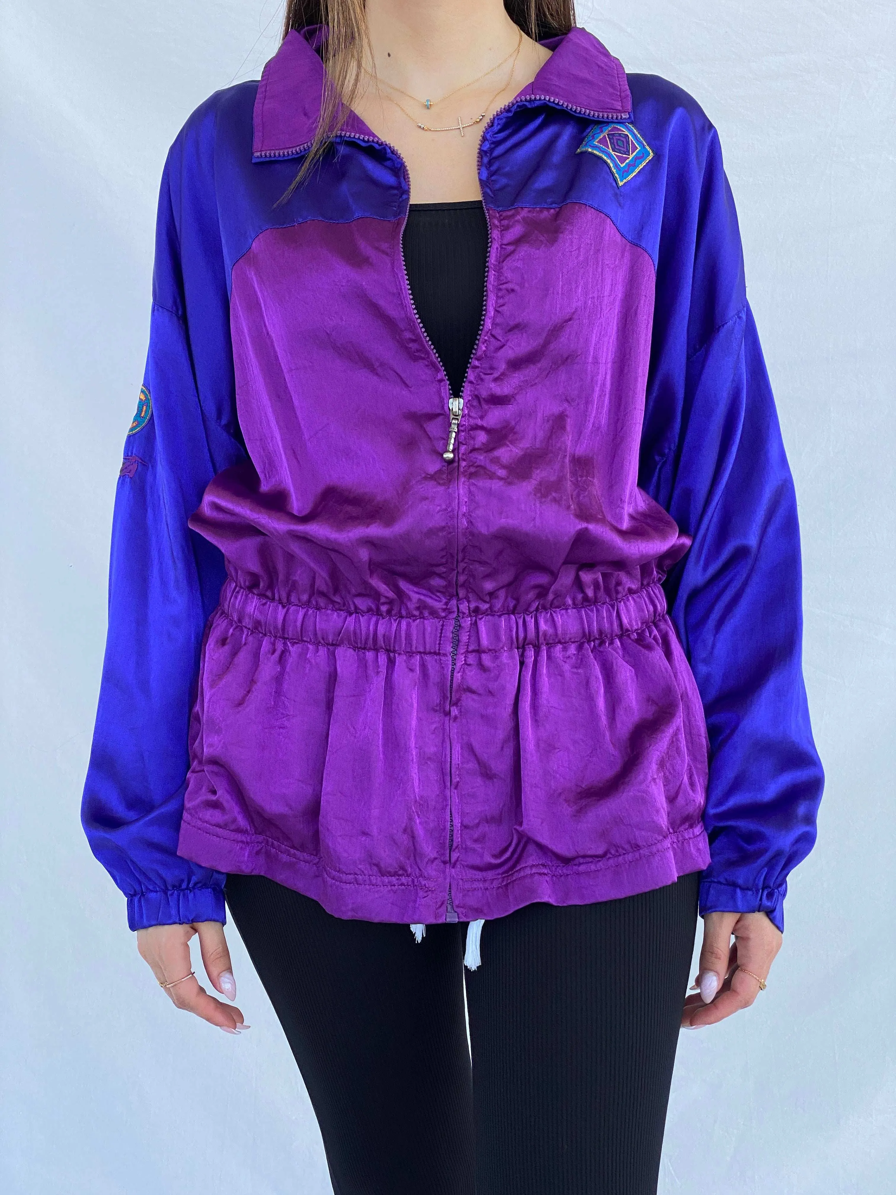 Vintage 90s AVIA Windbreaker Jacket - Size Large