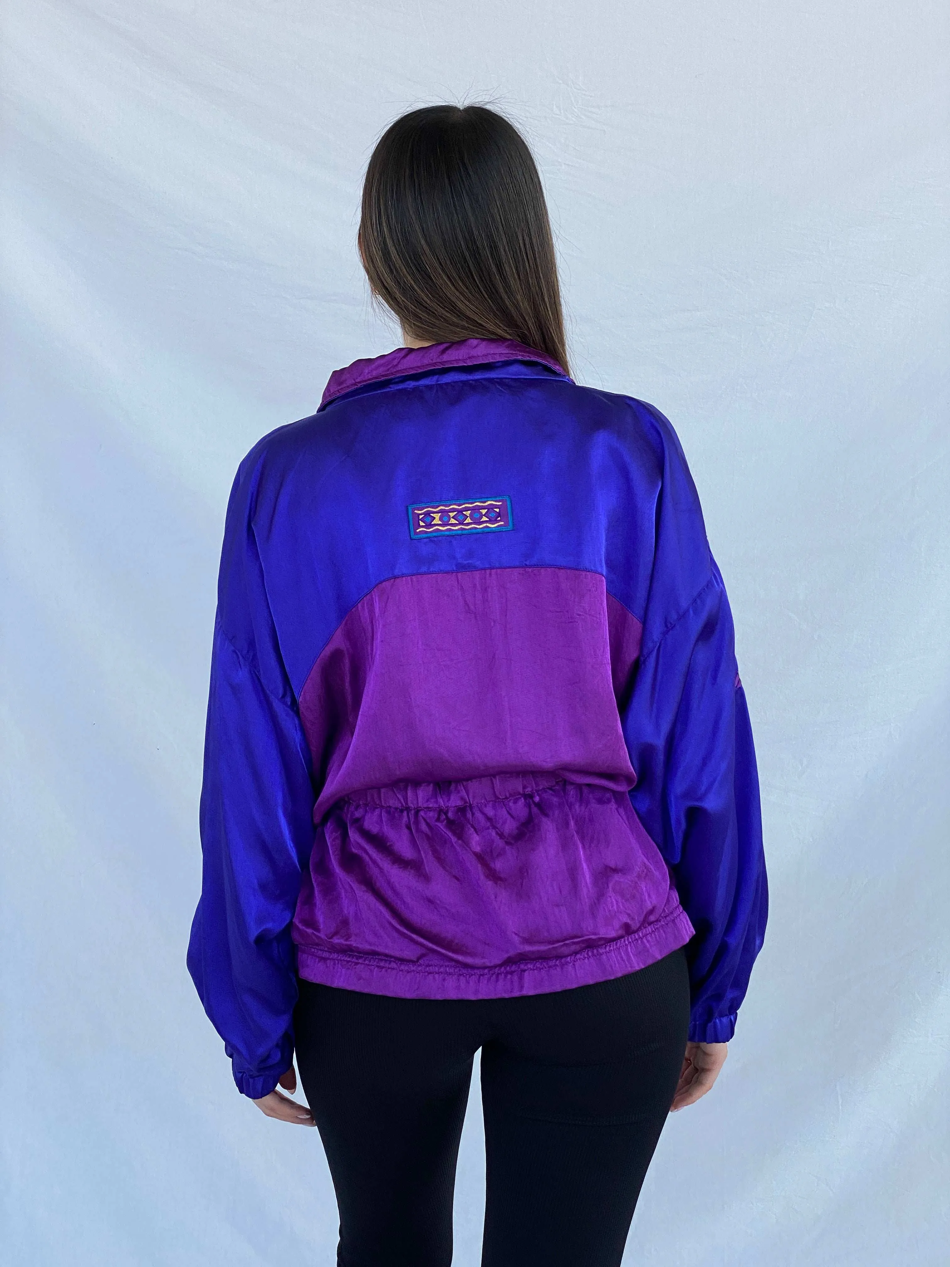 Vintage 90s AVIA Windbreaker Jacket - Size Large