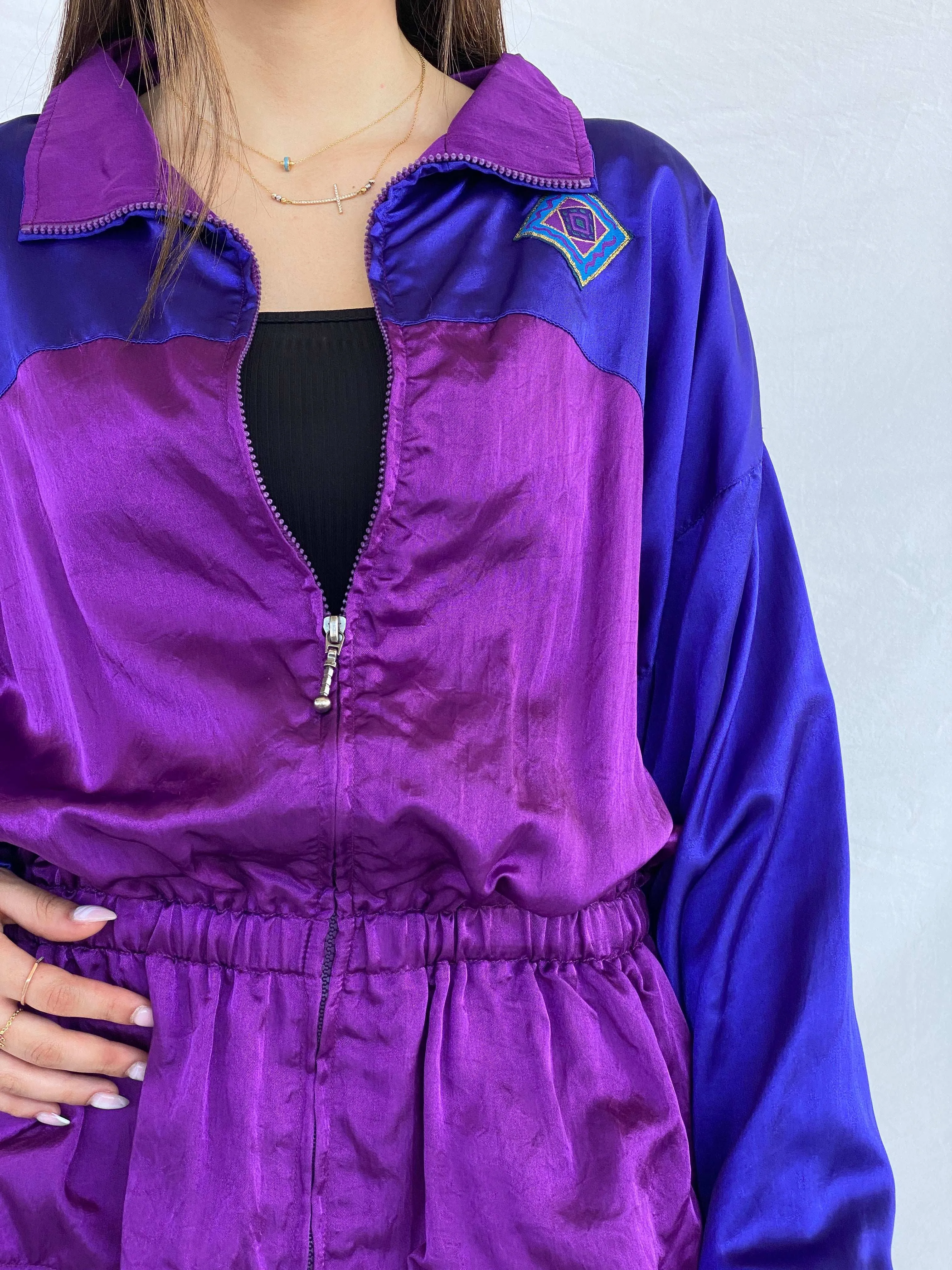 Vintage 90s AVIA Windbreaker Jacket - Size Large