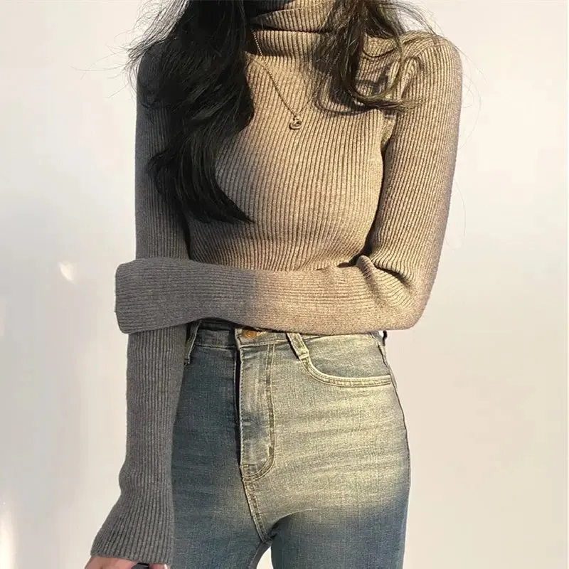 Women's Close-fitting Warm Bottoming Sweater